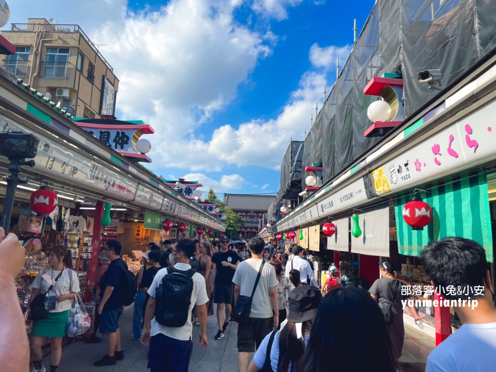 【東京淺草寺雷門】市中央最美古都寺廟，環境、必體驗、美食全攻略