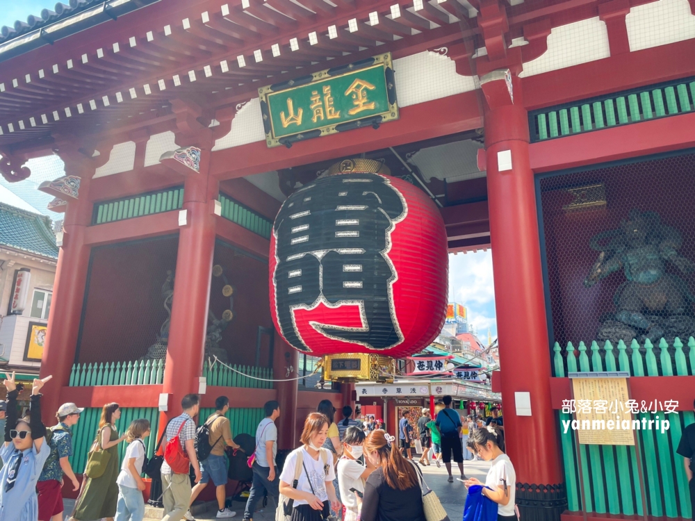 【東京淺草寺雷門】市中央最美古都寺廟，環境、必體驗、美食全攻略