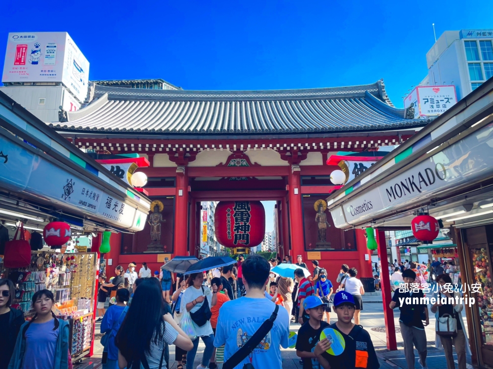 【東京淺草寺雷門】市中央最美古都寺廟，環境、必體驗、美食全攻略