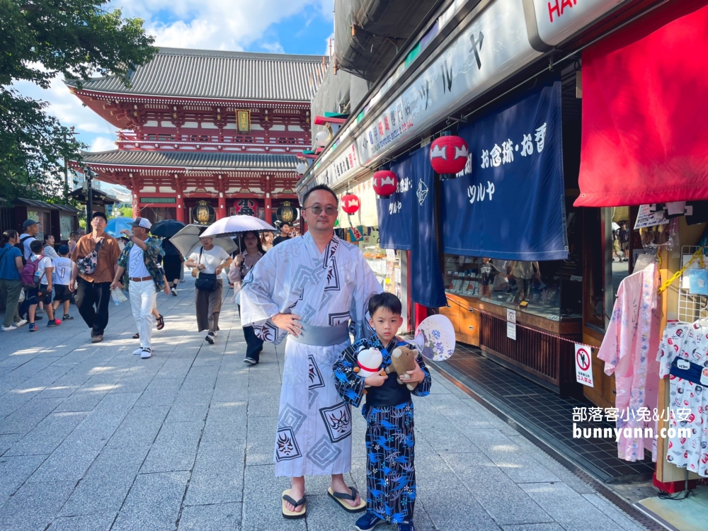 【江戶和裝工房雅和服】淺草寺浴衣租借攻略：穿上傳統服飾，享受道地東京風情