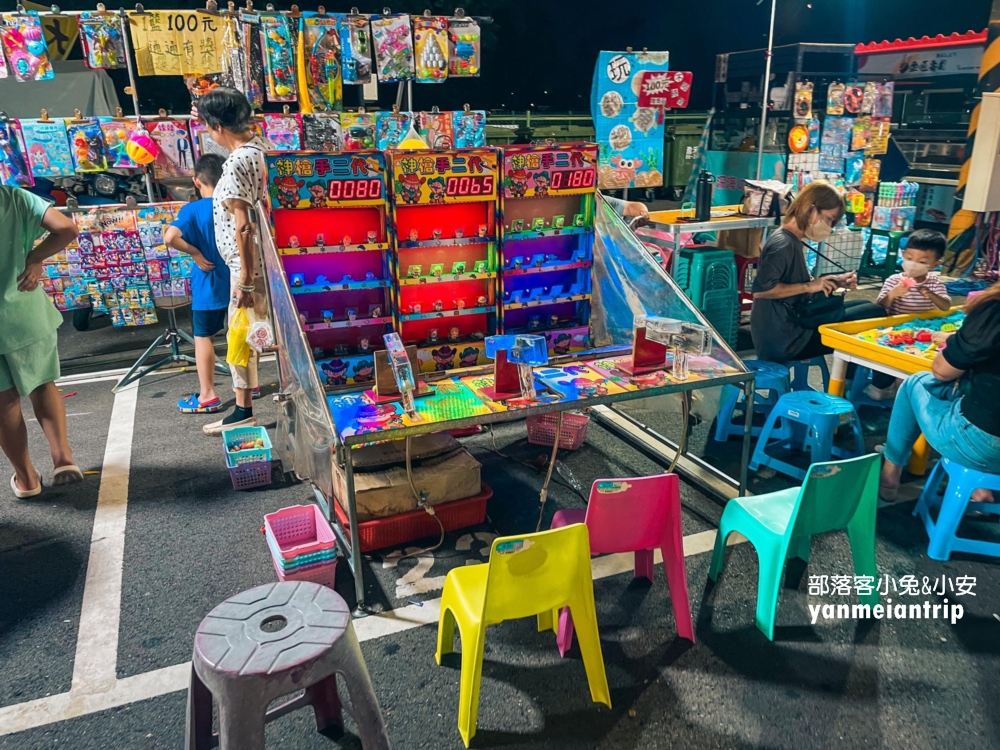 台南【大益夜市】一周營業四天的在地人夜市