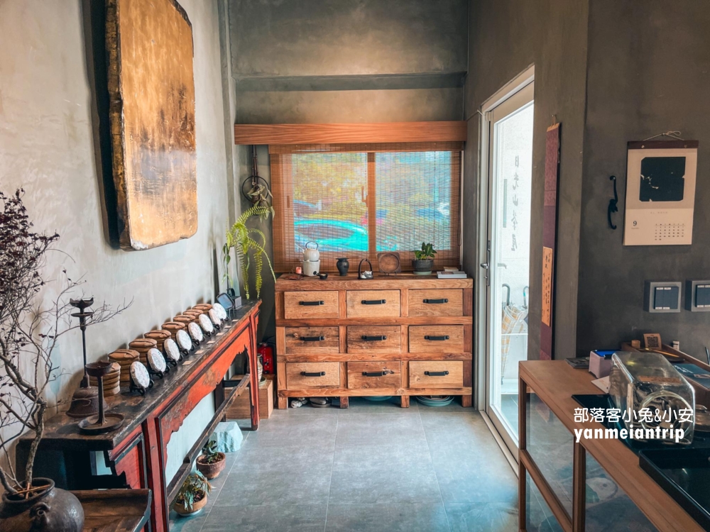 【日光山茶屋】礁溪白色系茶館！IG熱門茶屋打卡，日式榻榻米包廂真美