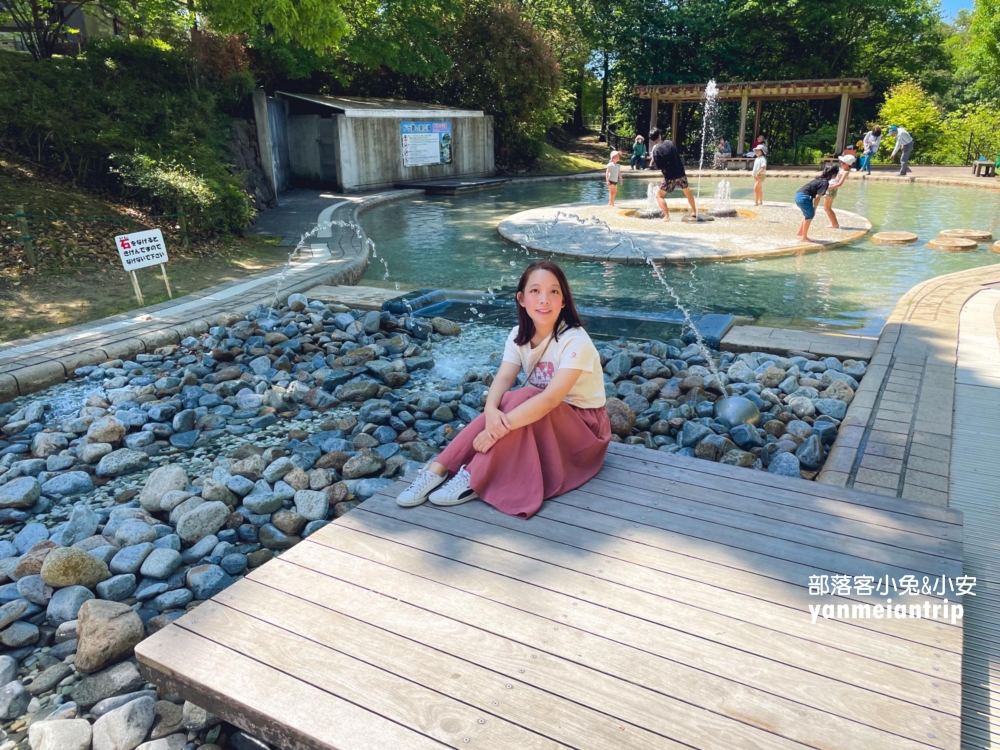 國營讚岐滿濃公園，超長滾輪溜滑梯、玩水、森林步道全都有