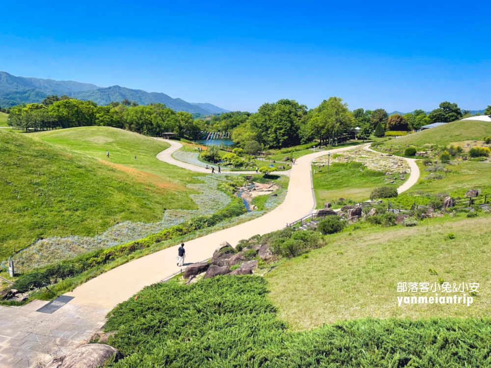 國營讚岐滿濃公園，超長滾輪溜滑梯、玩水、森林步道全都有