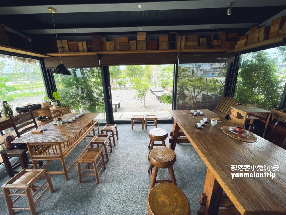 【日光山茶屋】礁溪白色系茶館！IG熱門茶屋打卡，日式榻榻米包廂真美