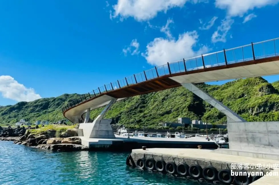網站近期文章：基隆【望海巷跨海景觀橋】朝向大海的步道，來回30分鐘輕鬆走完。