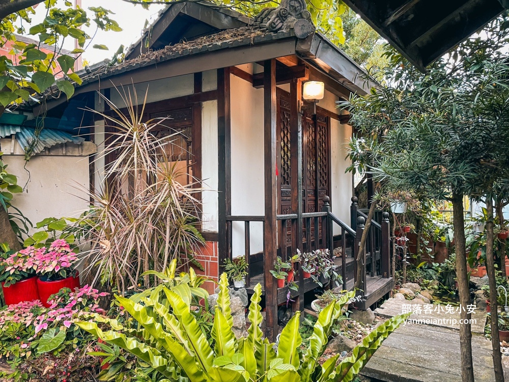 小江南《友竹居茶藝館》一秒飛到東方煙雨閣樓莊園，以茶會友真幸福!!