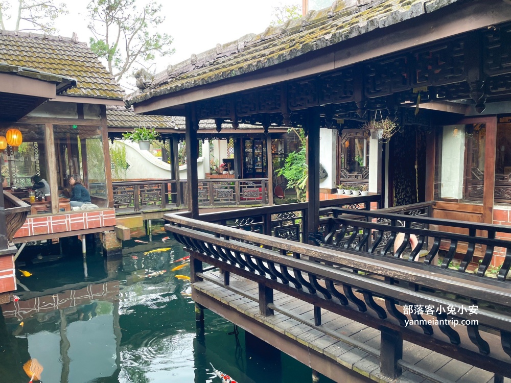 桃園【友竹居茶藝館】非常好拍照的小江南煙雨閣樓(菜單)