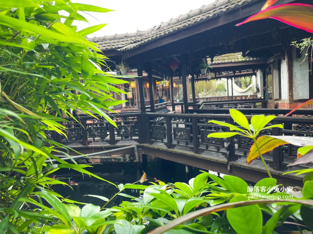 桃園【友竹居茶藝館】非常好拍照的小江南煙雨閣樓(菜單)