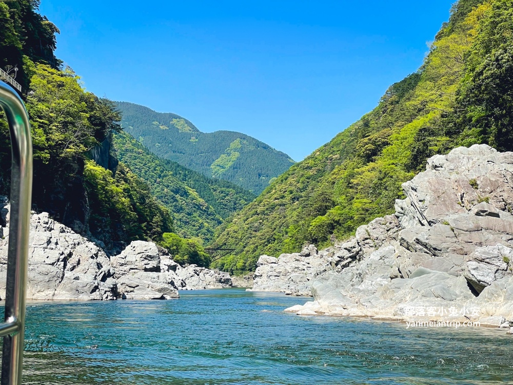 2025日本德島【大步危峽谷觀光遊覽船】45分鐘欣賞壯麗大歩危峽谷風情