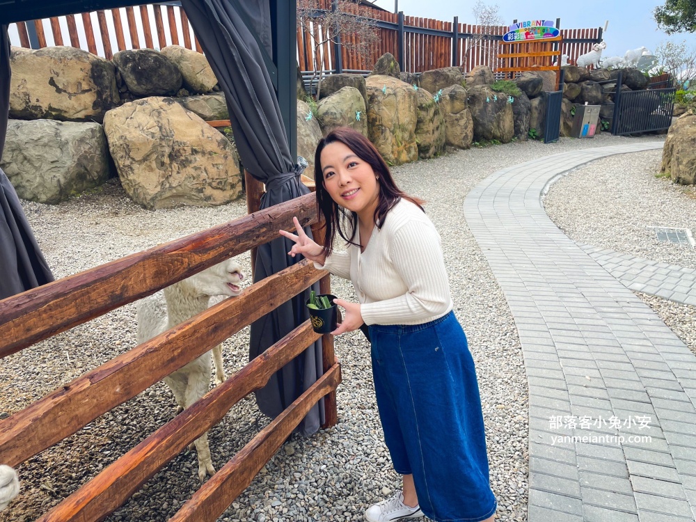 南投鹿谷【鹿芝谷生態景觀園區】山中小鎮的可愛動物農場