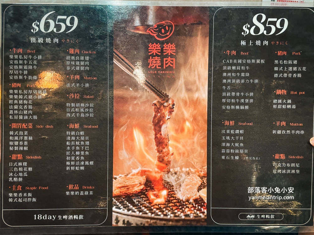 蘆洲燒肉【樂樂燒肉】高CP值燒烤吃到飽餐廳!!