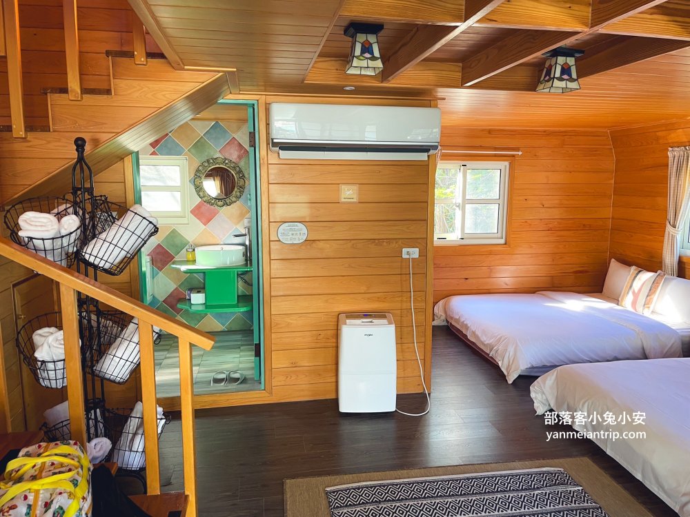 南庄【蘇維拉莊園】漂浮紅色列車與露營車，夢幻樹屋住一晚