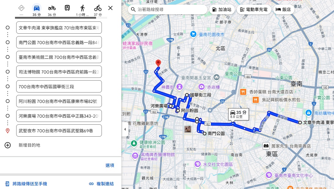台南行程》中西區景點(一日遊)，推薦16個美食與必訪好地方。