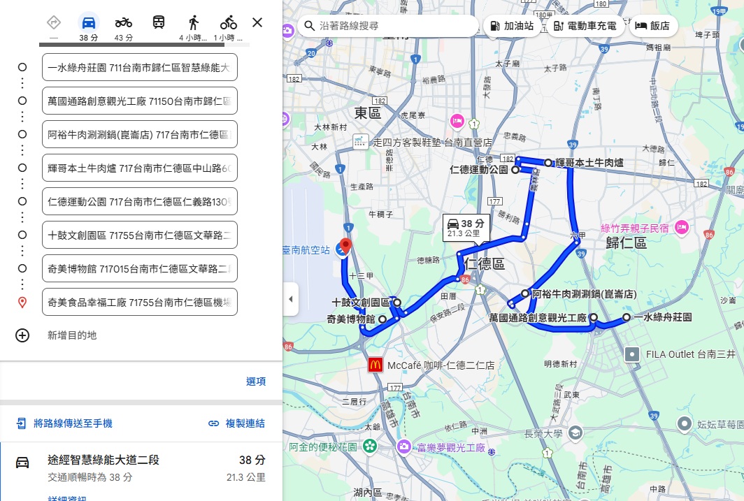 仁德景點