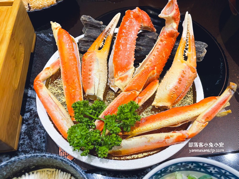 台北大安區【二本松涮涮屋】北海道松葉蟹專門店，來自日本二本松頂級鍋物名店