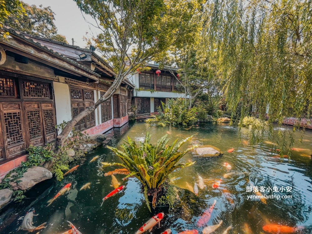 嘉義【竹居茶樓】非常好拍照的小江南煙雨閣樓