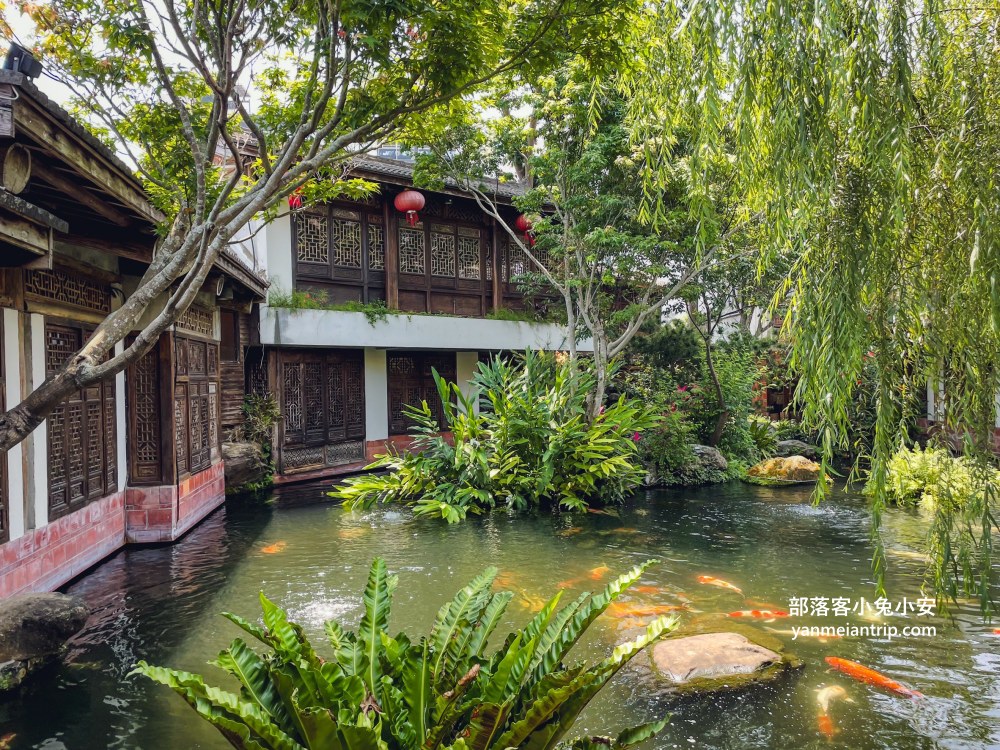 嘉義【竹居茶樓】非常好拍照的小江南煙雨閣樓
