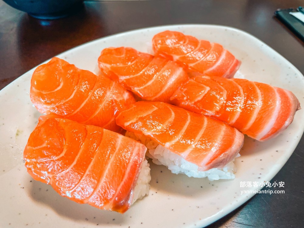 體育館壽司(根井壽司)六款生魚片握壽司只要百元有夠便宜！