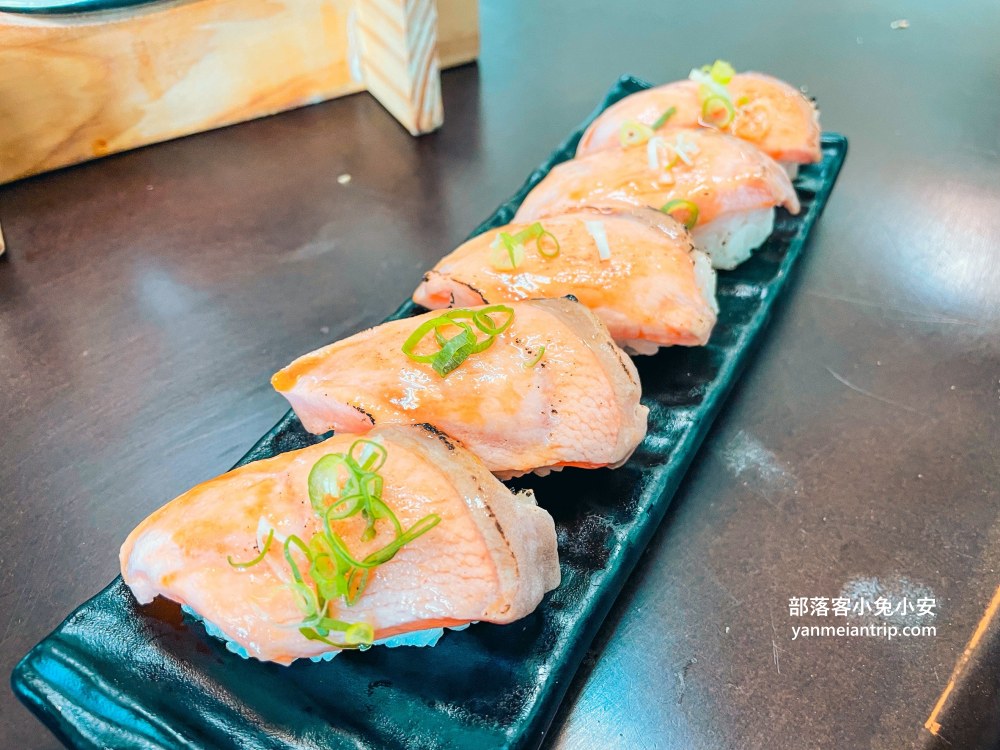 體育館壽司(根井壽司)六款生魚片握壽司只要百元有夠便宜！