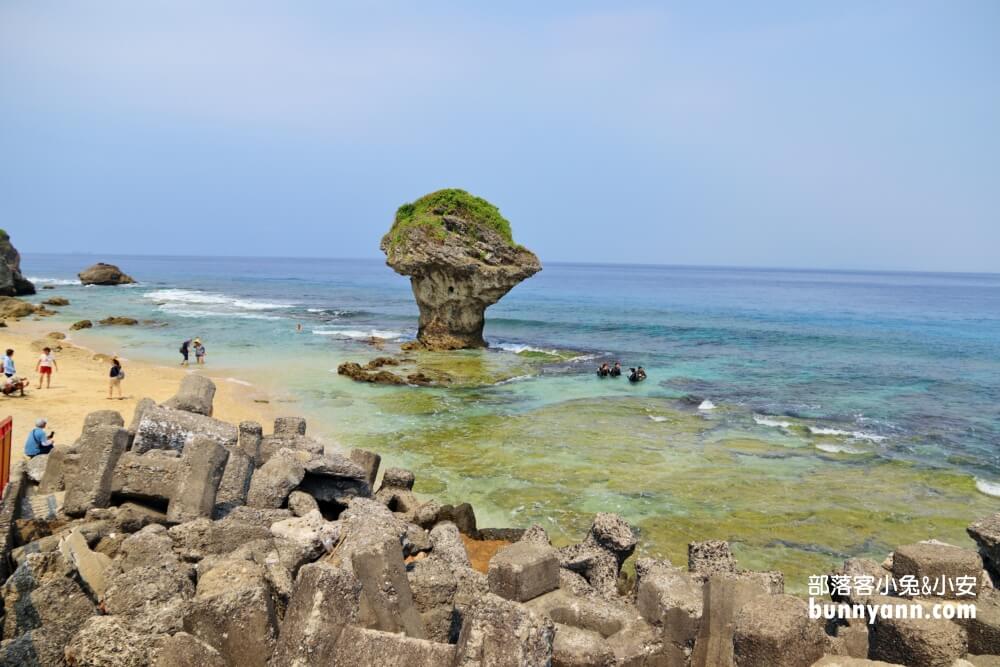 小琉球花瓶岩，超美透明海水，浮潛看海龜最佳地點!!