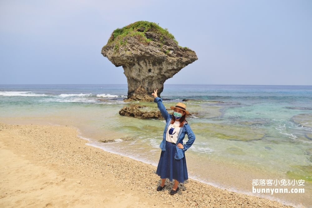 小琉球花瓶岩，超美透明海水，浮潛看海龜最佳地點!!