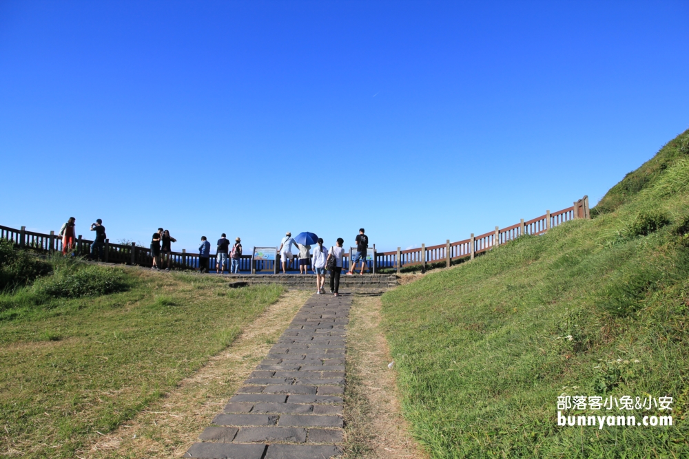 基隆景點忘憂谷(望幽谷)，通往藍海的夢幻濱海步道