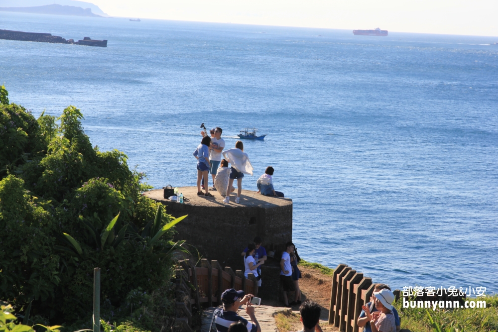 基隆景點忘憂谷(望幽谷)，通往藍海的夢幻濱海步道