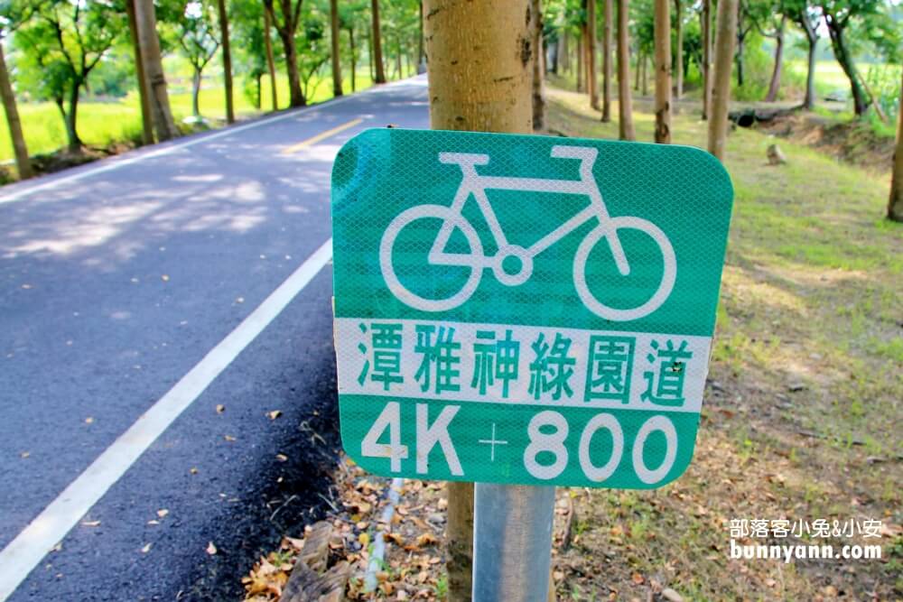 台中景點》潭雅神綠園道，美拍浪漫s彎道&波浪自行車道