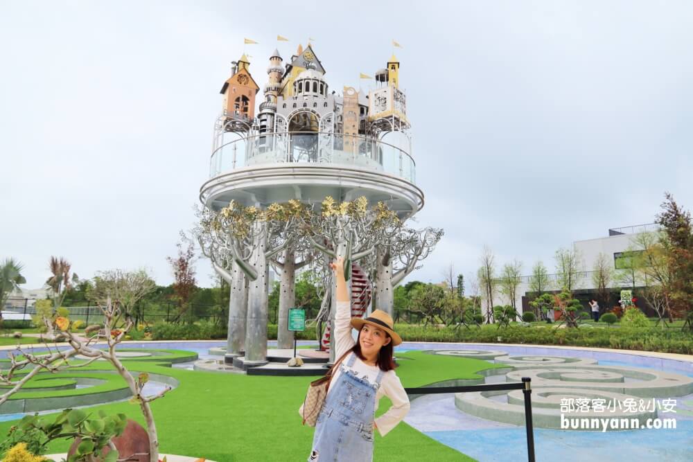 宜蘭赫蒂法莊園，夢幻漂浮空中城堡，歐洲風莊園、童話鏡池必拍場景