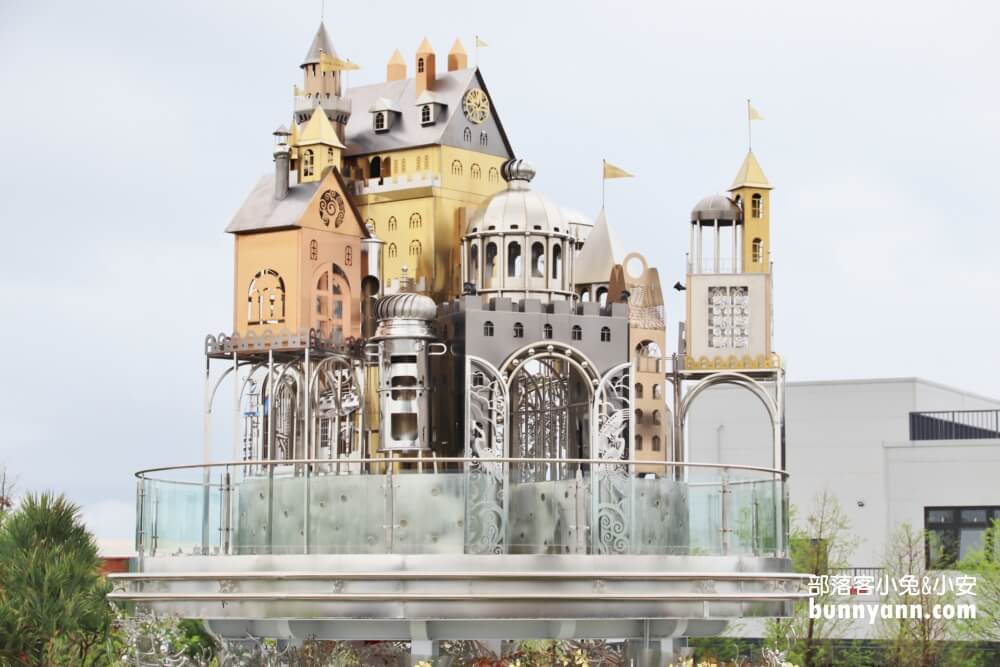 宜蘭赫蒂法莊園，夢幻漂浮空中城堡，歐洲風莊園、童話鏡池必拍場景
