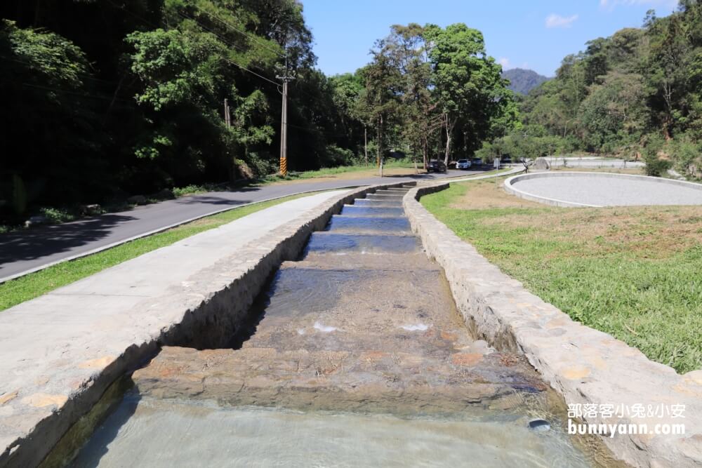 南投能高瀑布推薦，順便暢遊能高親水公園玩水消暑!!