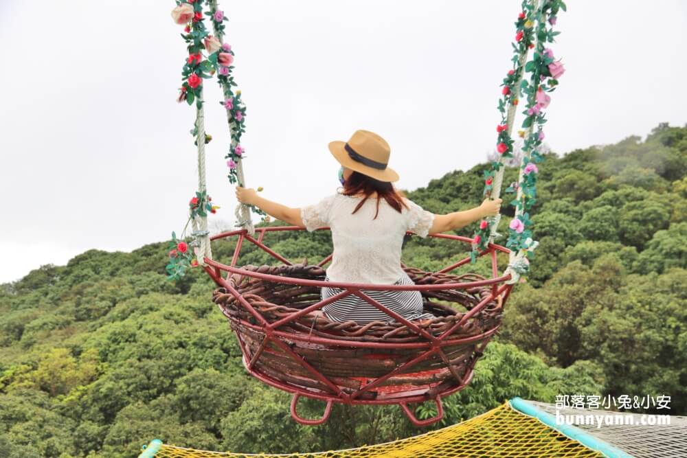 彰化【雲河星空景觀餐廳】美拍高空鞦韆、鳥窩打卡點