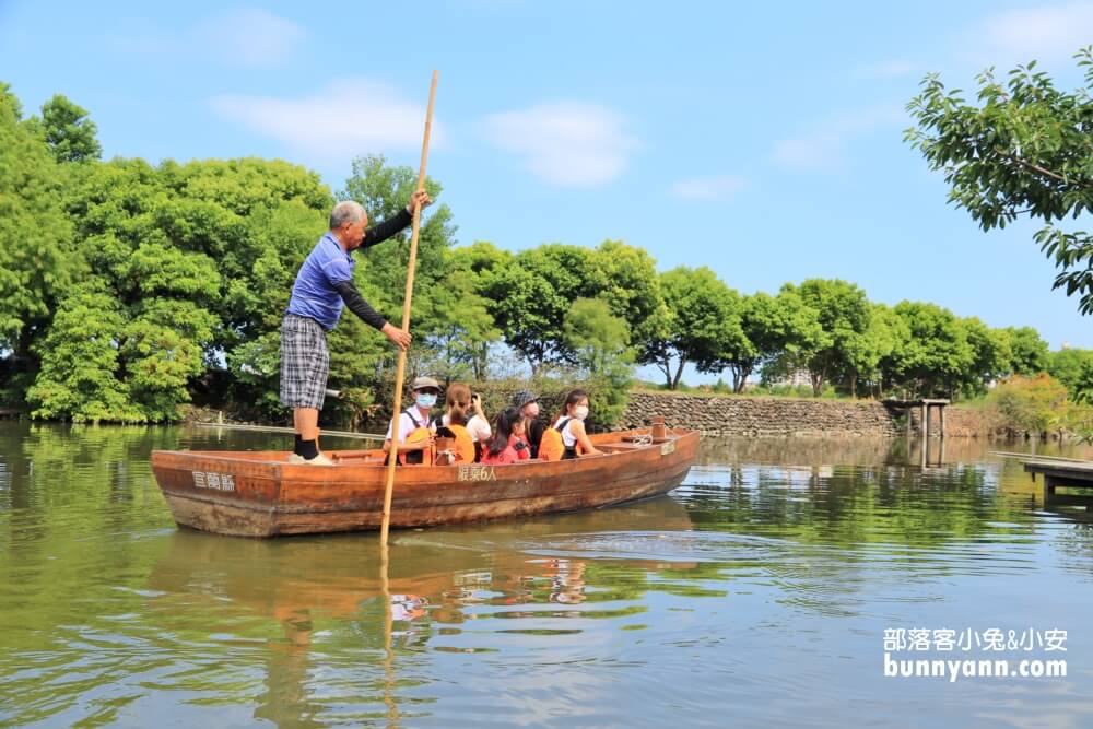 噶瑪蘭小河文明，鴨母船境外漂流，賞冬山河舊河道風景