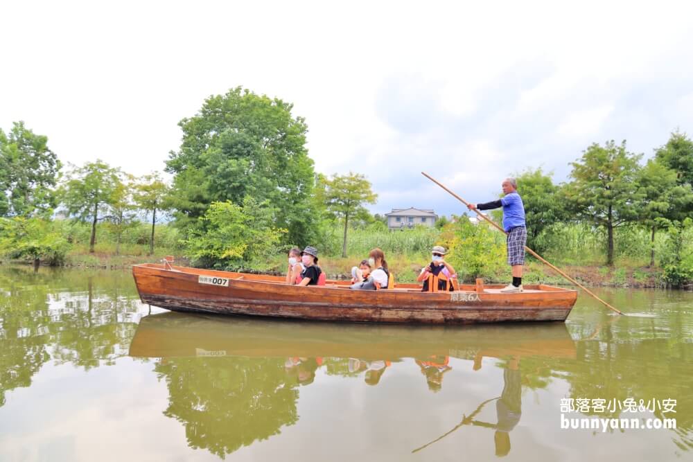 噶瑪蘭小河文明，鴨母船境外漂流，賞冬山河舊河道風景