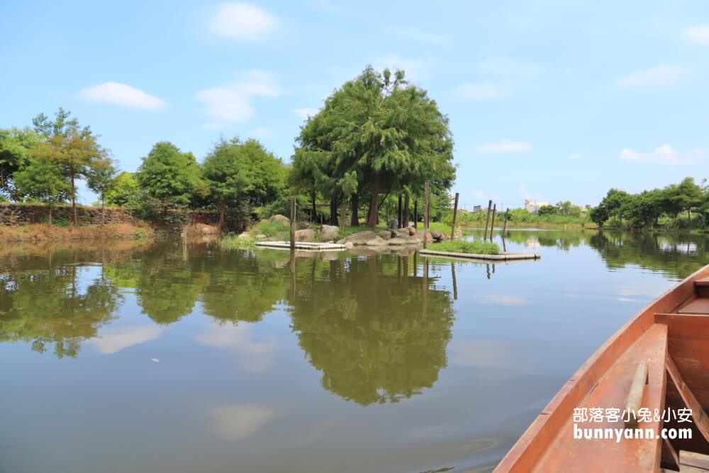 噶瑪蘭小河文明，鴨母船境外漂流，賞冬山河舊河道風景