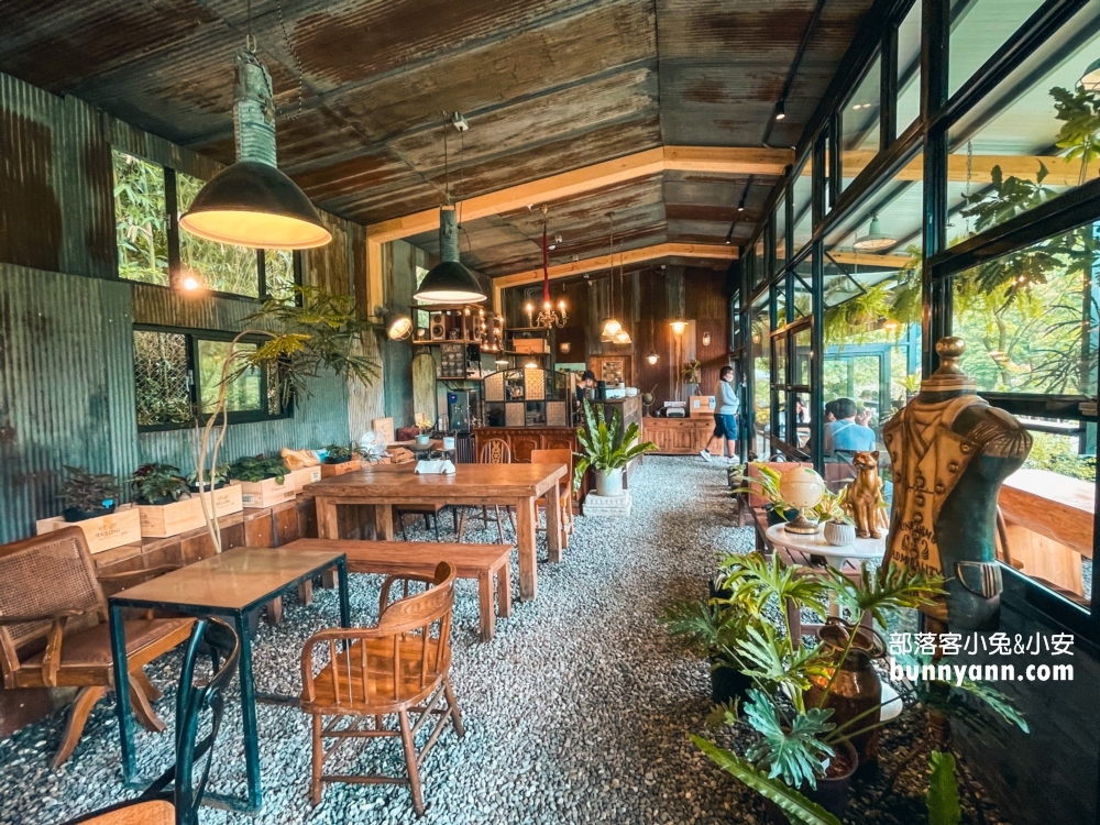 陽明山【野人花園】不限時綠色森林秘境景觀咖啡店