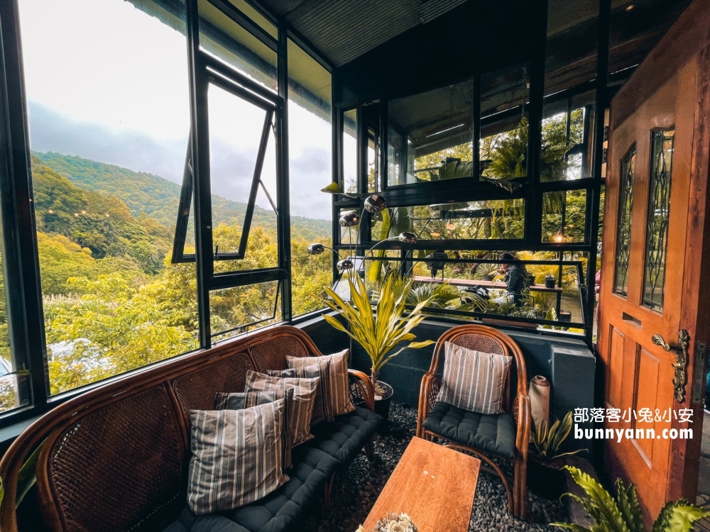 陽明山【野人花園】不限時綠色森林秘境景觀咖啡店