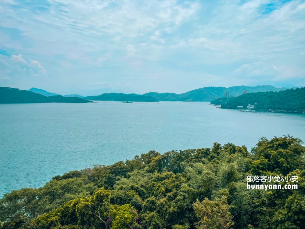 【南投】日月潭文武廟，一日遊來走生日階梯欣賞湖畔景色