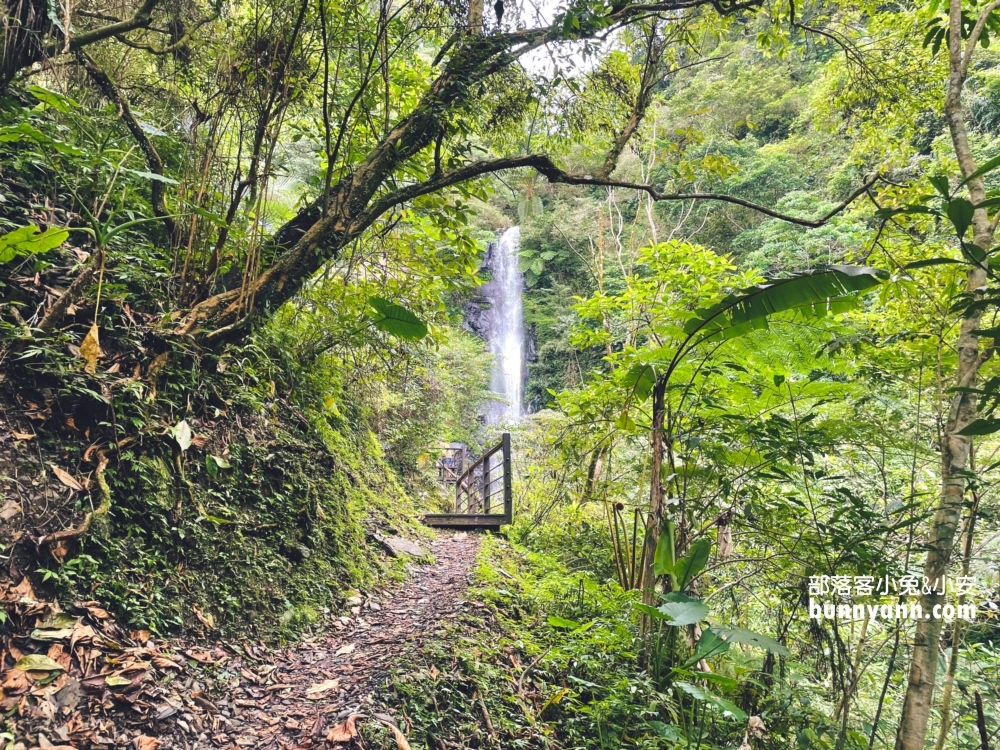 宜蘭私房景點舊寮瀑布，來回一小時的中山步道賞瀑行程