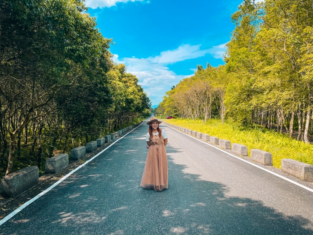 花蓮景點「大農大富平地森林園區」騎單車，腳踏車租借、環境、停車全攻略。