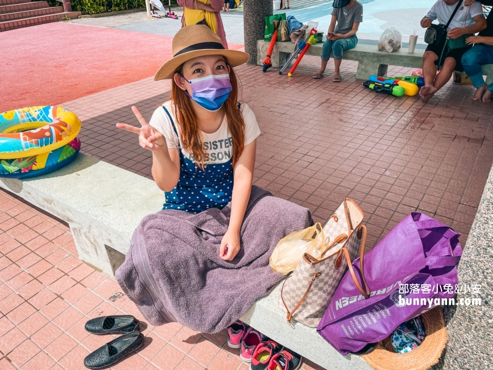 嘉義【竹崎親水公園】超狂兒童戲水區攻略，玩水景點必推這裡