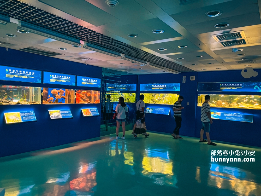 屏東長治水族館，農業生物科技園區觀賞水族展示廳門票推薦