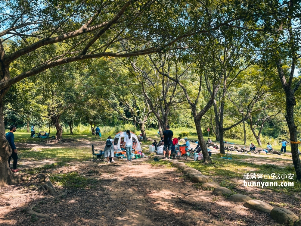 桃園【三坑自然生態公園】龍潭私房湖景步道，可以玩水的秘境推薦