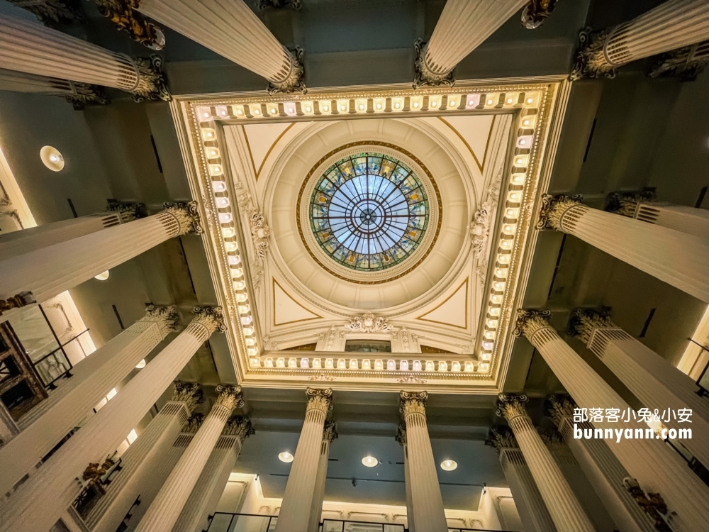 臺灣博物館》土銀展示館，神秘金庫和大恐龍化石隨你拍。