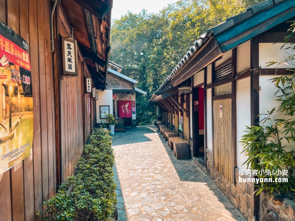 台北「北投便宜溫泉推薦」平價百元就能泡溫泉的湯屋與會館。