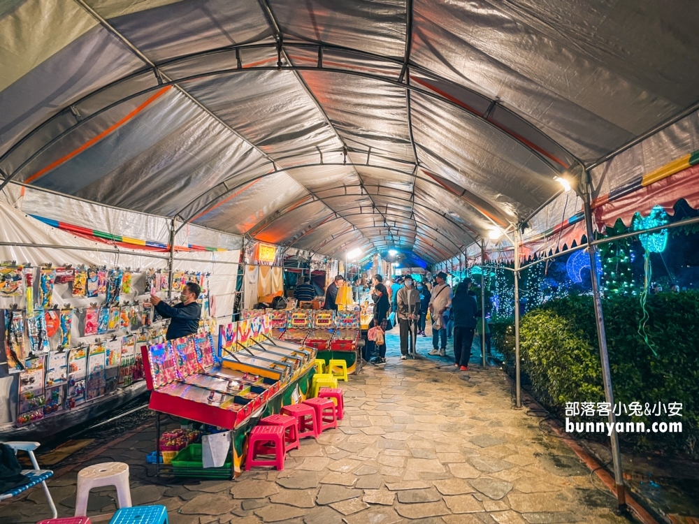 礁溪溫泉燈花季｜星空粉紅隧道，閃耀愛心燈飾打卡去