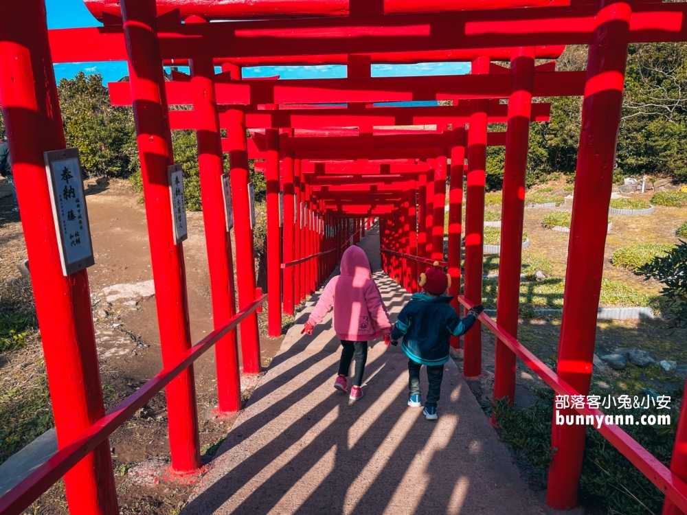 日本【元乃隅神社】美拍123座紅色的鳥居，日本最美景點之一。