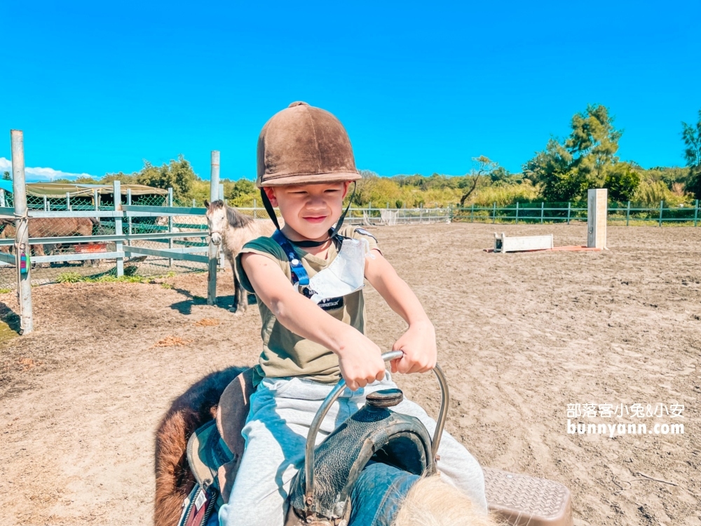 【宜騎緣沙灘馬場】免門票親近馬兒，可以騎馬兜風好地方