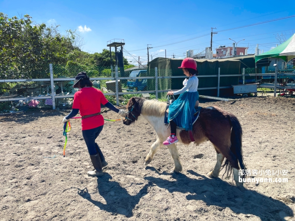 【宜騎緣沙灘馬場】免門票親近馬兒，可以騎馬兜風好地方